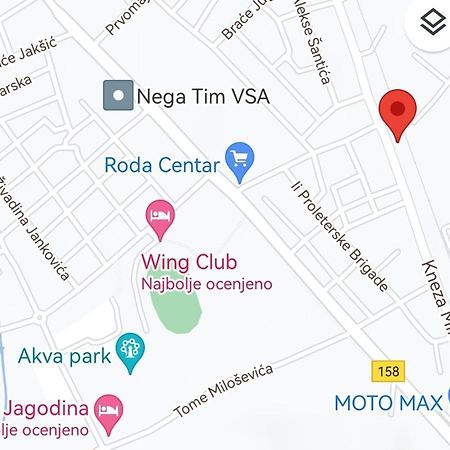 Apartman Masa Jagodina Eksteriør bilde